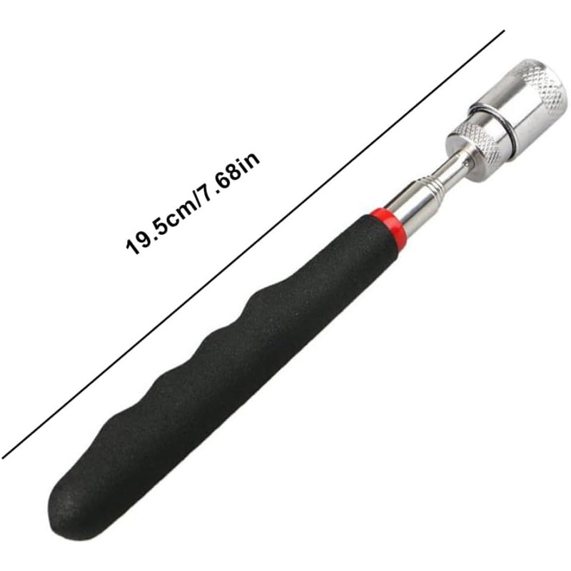Telescoping Magnetic Pickup Tool 8Lbs 31inch Extendable Retriever Stick with