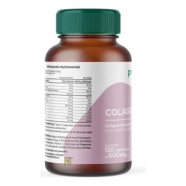 Colágeno Hidrolizado + Ácido Hialurónico - Pronat - 120 Cápsulas de 600 mg