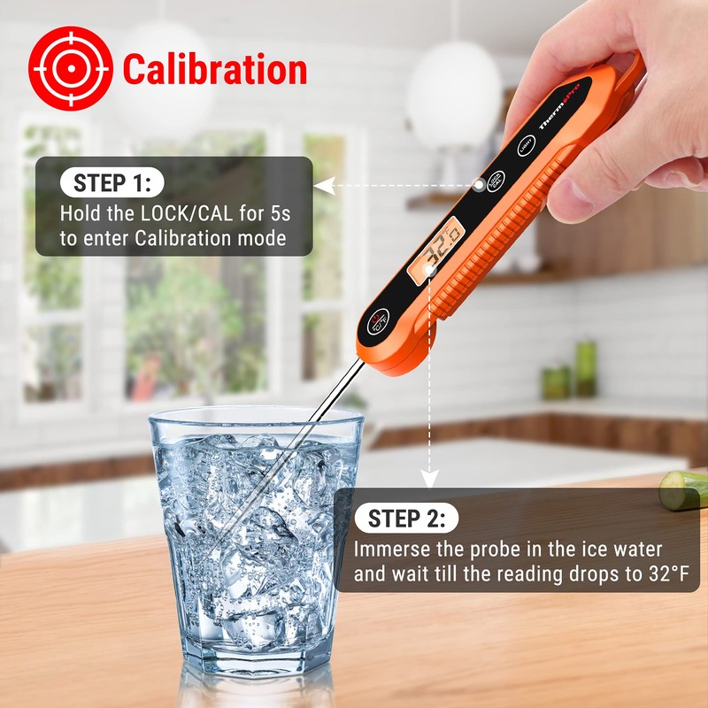 ThermoPro Digital Instant Read Meat Thermometer for Grilling Waterproof Kitchen