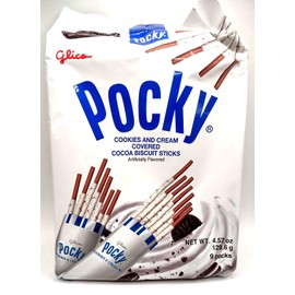 Grateful Grocer Pocky Sticks Japanese Snacks Variety Pack of 3 - Poky Stix Strawberry, Chocolate, Cookies, and Cream Asian Candy by Grateful Grocer