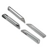 2 Pair Radiator Slot Vent Trim Electroplated Ventilation Decorative Trim