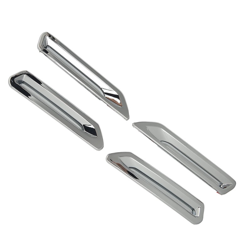 2 Pair Radiator Slot Vent Trim Electroplated Ventilation Decorative Trim