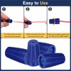 QUARKZMAN Pack of 30 Waterproof Wire Connectors, Cable Connection Terminals,