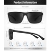 CIFOYA Polarized Sunglasses-for-Men Mens Sunglasses: Classic Sun Glasses with UV400