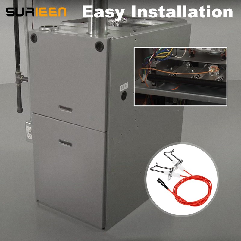 SURIEEN 62-24164-01 Direct Spark Ignitor, Furnace Flame Sensor Igniter Sensing