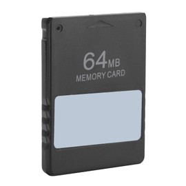 Memory Card for PS2, MCboot Card FMCB V1.953 High Speed Storage Memory Card for PS2 - Plug and Play, 8MB/16MB/32MB/64MB (64MB)