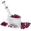 KADAX Plastic Cherry Pitter with Large Collection Container, Cherry Stone