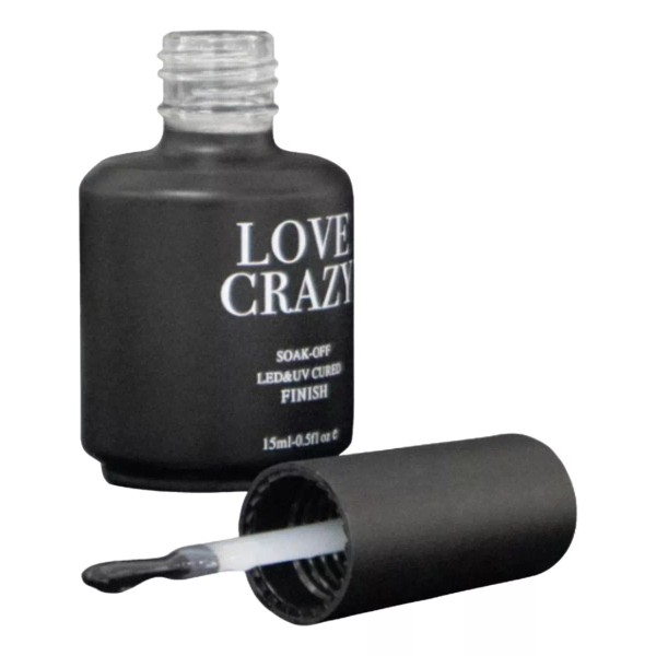 Love creazy Gel Finalizador Top Coat Finish Love Crazy 15ml