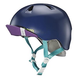 BERN NINA BE-VJGSNYV-12 Satin Navy Blue S/M (51.5-54.5)