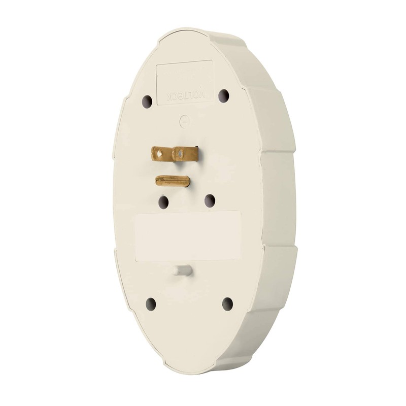 Volteck MUL-610, Multicontacto aterrizado ovalado, 6 entradas