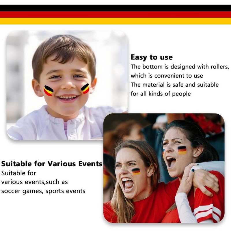 ALIIP Face Paint, Rainbow Face Paint, Rainbow Make-Up Pen, Germany