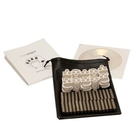CanDo Fingerweights, 10-Finger Set, White