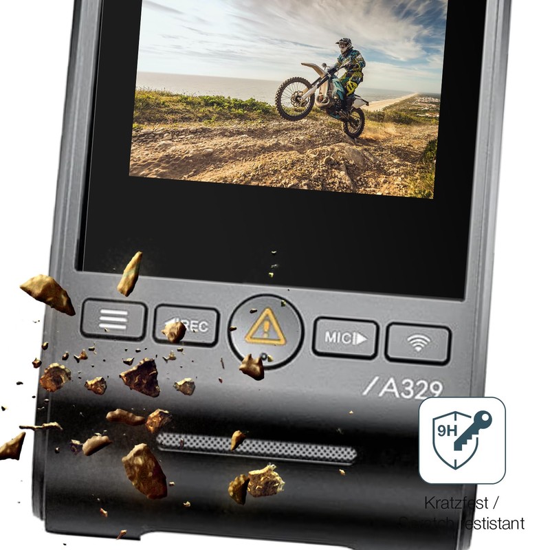 dipos I 2x Screen Protector 9H Matte Compatible with VIOFO