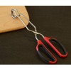 HINMAY Scissor Tongs 11-Inch Heavy Duty Stainless Steel Scissor Cooking