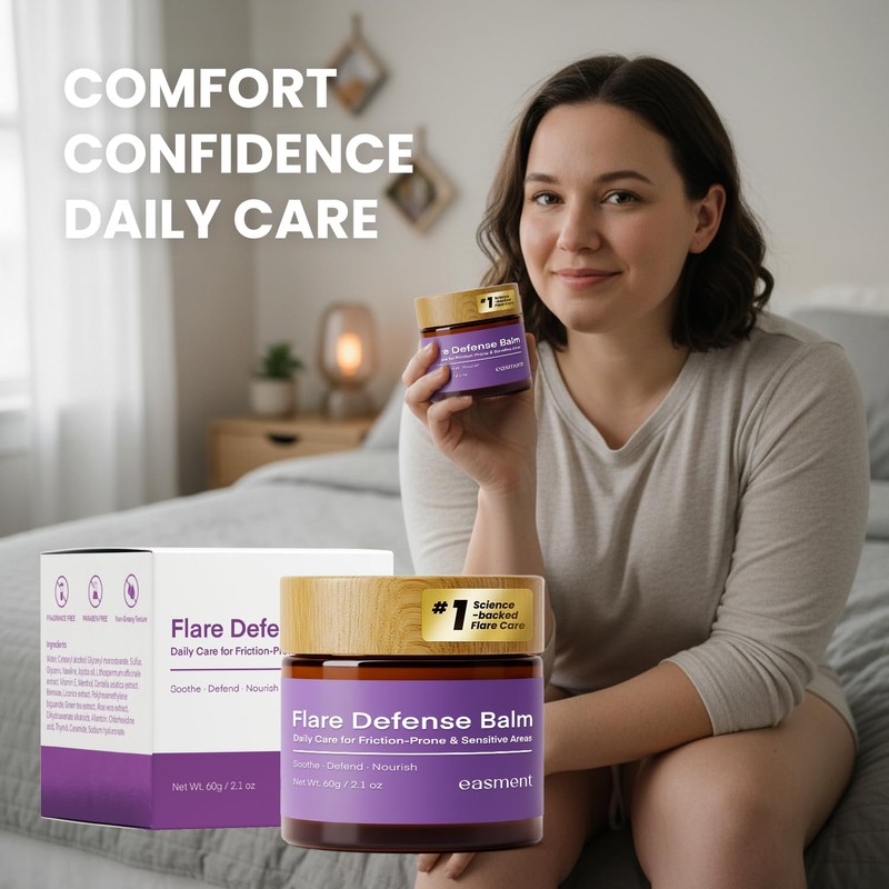 Easment Hidradenitis Suppurativa Flare Defense Balm: 2oz Science-Backed Daily Protection