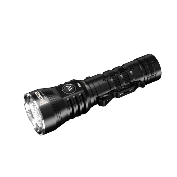 WUBEN A22 Flashlight, LED Flashlight, Handy Light, 4,500 Lumens, High Brightness, Wide Range, Type-C Rechargeable, Waterproof, Camping, Climbing, Outdoors, Walking, Authentic Japanese Product