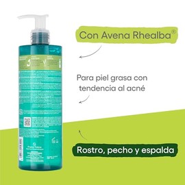 ADERMA, Biology AC Gel Limpiador Purificante, Para Piel Mixta a Grasa con Tendencia Acnéica, 400 ml