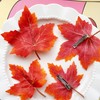 mdgfge 10 Pcs Thanksgiving Maple Leaf Hair Clip Maple-shaped Hairpin