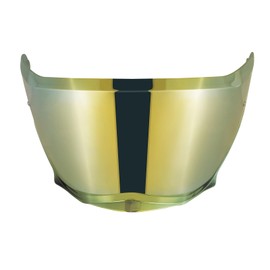 JQF Gear Helmet Visor for Sedici Duale Helmet Shield Mips Parlare for SEDICI Forged Carbon Helmets Replacement Shield (Dark Gold)