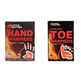 Hand and Toe Warmers Bundle - Little Hotties, 10 Pairs Hand Warmers - 10 Pairs Foot Warmers