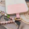 cioatu Cute Phone Wrist Strap Chic Beaded Cellphone Lanyard with