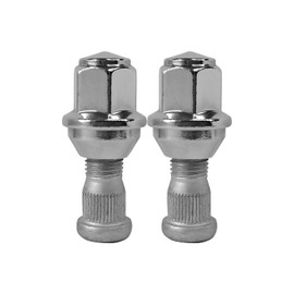 Mysttoo 4PCS M14x1.5 Chrome Wheel Lug Stud Nut Set 610-620 Compatible with 2015-2023 Ford Mustang Explorer Edge Fusion Lincoln Continental MKZ MKX Aviator 611-007 ACPZ1012D ACPZ1012M