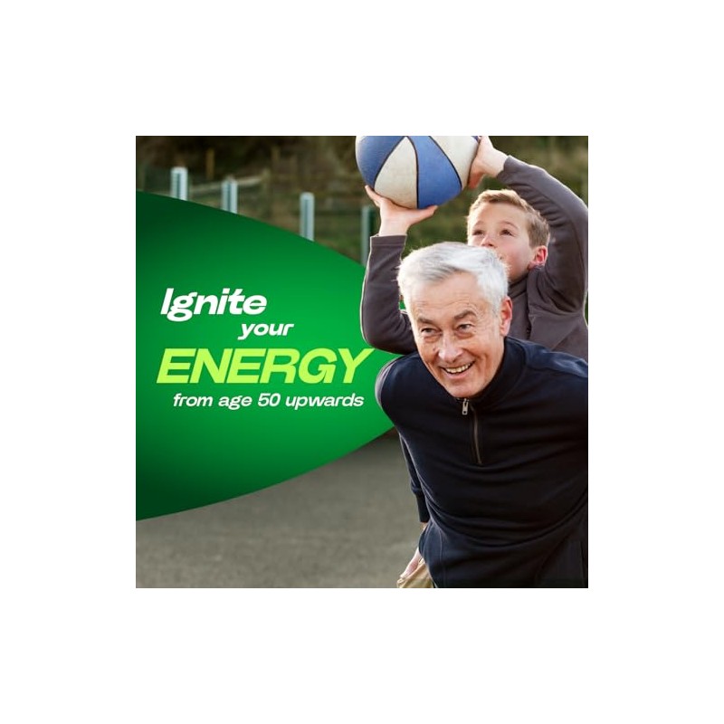 Berocca 50+ Multivitamin Tablets Adults 50+ Vitamins Minerals 90 Count