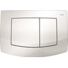 TECE Ambia Toilet Wall Plate Dual Flush White