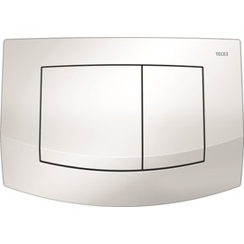 TECE Ambia Toilet Wall Plate Dual Flush White