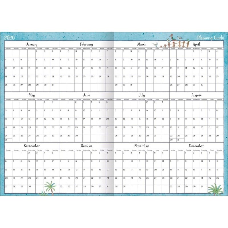 Lang Companies, Simple Inspirations 2026 Planner, 8.5'' X 12'', 12-Month