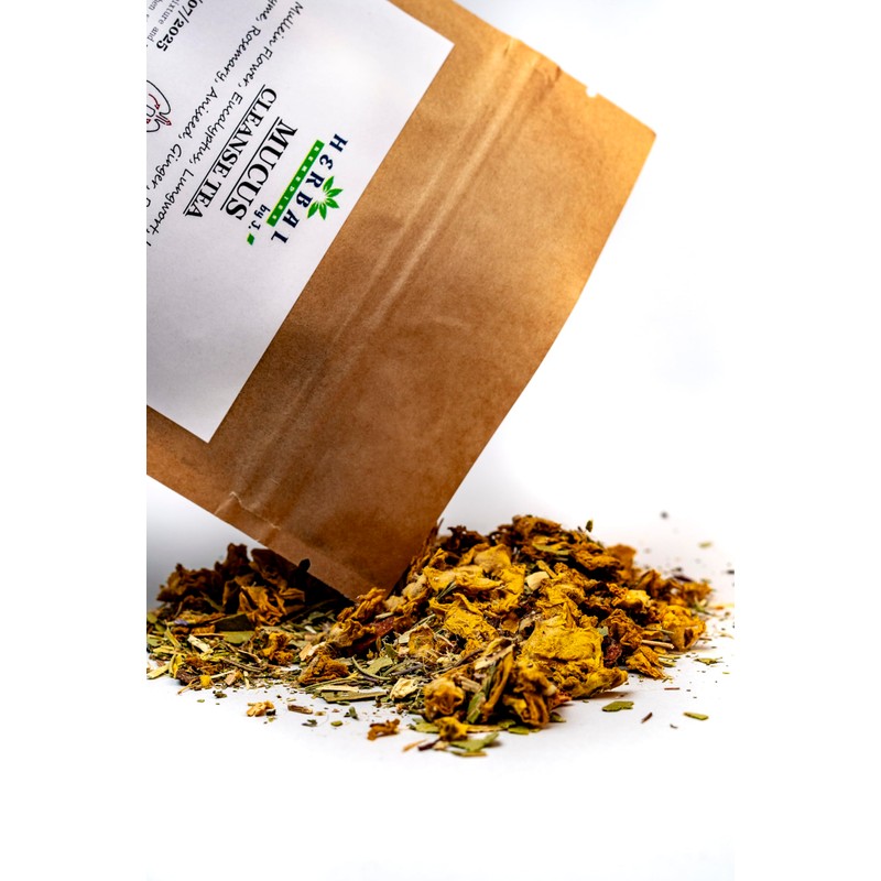 Mucus Cleanse Tea Loose Premium Pure Herbs / 50g -