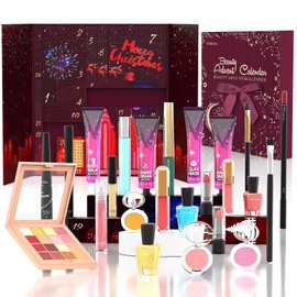 Beauty Advent Calendar 2023-24 Surprising Makeup Set Gifts Christmas Beauty Advent Calendar for Women Girls Teenager Beauty Makeup