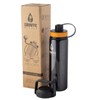 Giraffe Bottle Tower XL Hands Free Drinking System, Insulated Stainless