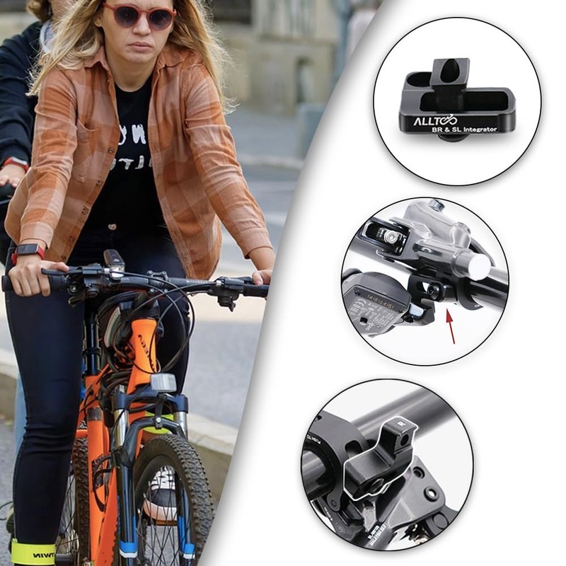 ALLTOO XTR/XT/SLX/DEORE Brake Integrated Gear Lever Adapter for SRAM Matchmaker