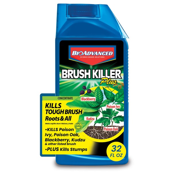 BioAdvanced 704640B 704640 Brush Killer, 32-Ounce, Concentrate