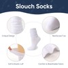 DRESHOW 3 Pairs Women's Slouch Socks, Extra Long Scrunch Knee