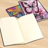 DCIDBEI 2 Pack Diamond Painting Notebook Butterfly A5 Blank Diamond