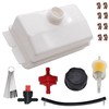 JRbuid Fuel Tank With Cap Fit for Craftsman 184900 105738X