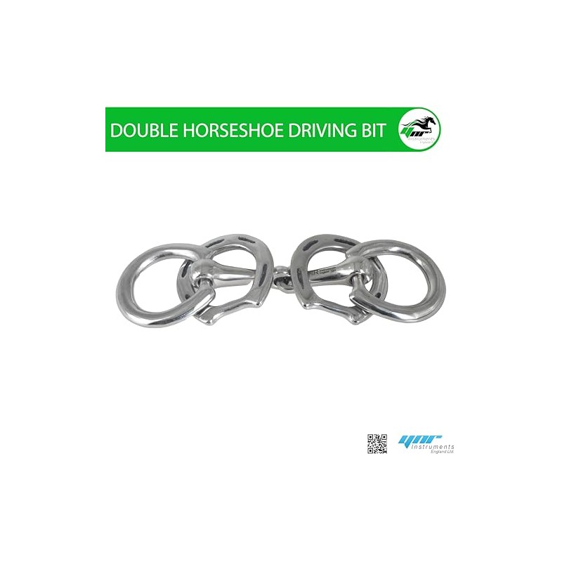 YNR DOUBLE HORSESHOE DRIVING BIT, STAINLESS STEEL FROM 3" TO