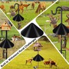 DreiPanda 19 Inch Wider Squirrel Baffle for Bird Feeder Pole,