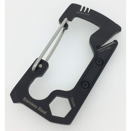 Abu Garcia (アブガルシア) Multi-Tool Carabiner Black