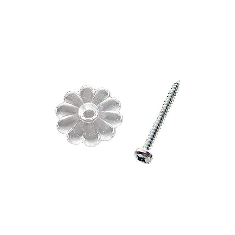 Danco Mobile Home and RV Ceiling/Wall Rosettes, Clear, 88244X