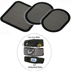 Gel Pads Replacement Unit Set Pack for Slendertone All Abdominal Belts 2 Set (6 Gel Pads)