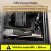 Okinos Genuine Walnut Wood Micro ATX Case, MATX PC Case