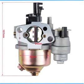 Fremnily GX160 GX200 Carburetor with 17210-ZE1-517 Air Filter Tune Up Kit Compatible with Honda GX120 GX140 GX 160 GX168 GX200 5HP 5.5HP 6.5HP Engine