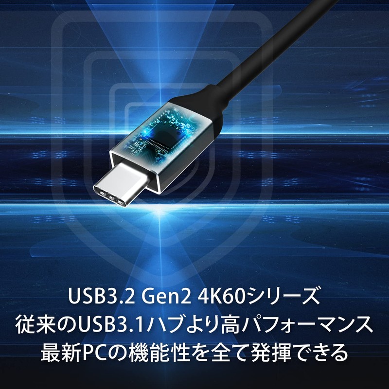 j5create USB-C 9-in-1 Docking Station [USB-A3.2 Gen2x2, USB-C, USB-C PD100W