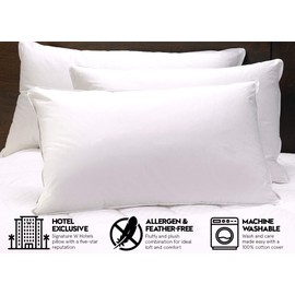 W Hotels Down Alternative Pillow - Hypoallergenic Pillow - King (20" x 36")