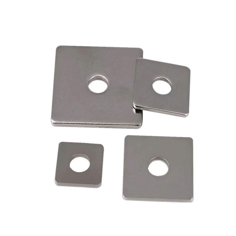 DrenecoM10×50×2 Square Washers, Stainless Steel Heavy Duty Square Plate Washers