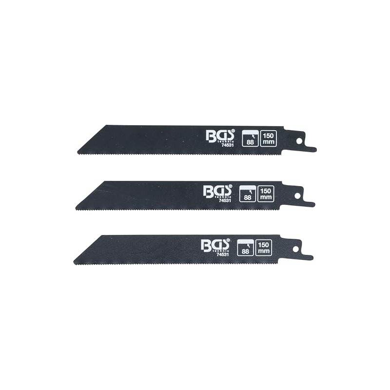 BGS 74531 Reciprocating Saw Blade Set for Metal for Item