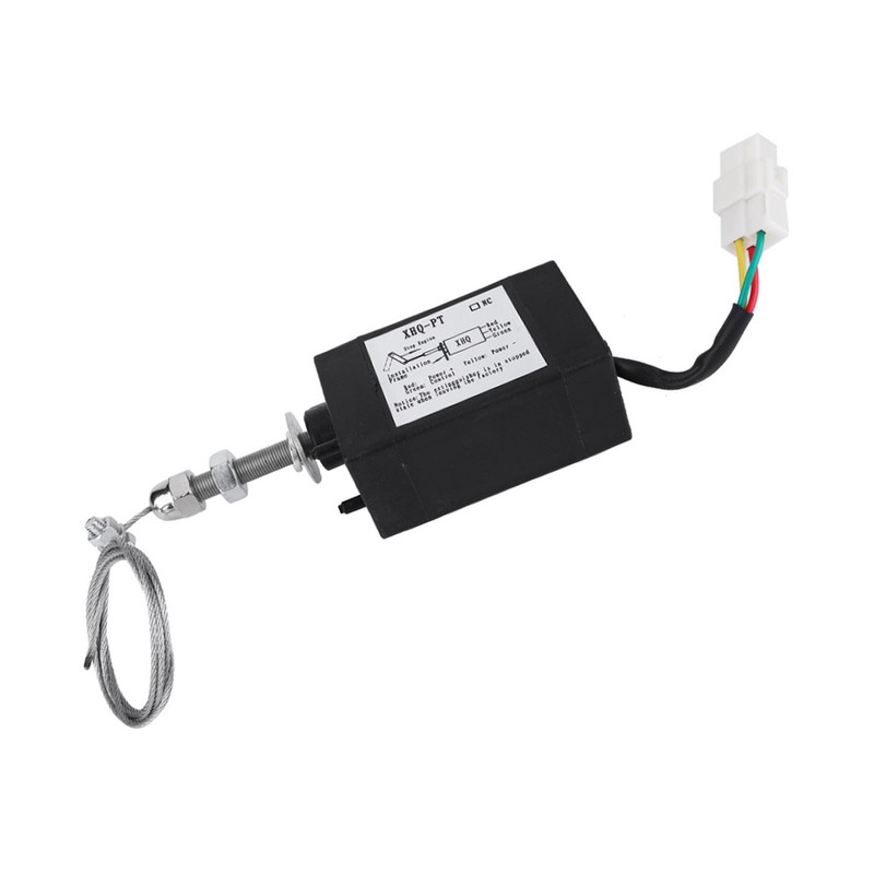 DC 12/24V Diesel Engine Flame Out Device Engine Stop Solenoid